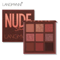 Paleta de Sombras 9 Cores - Langmanni - Estelar Express